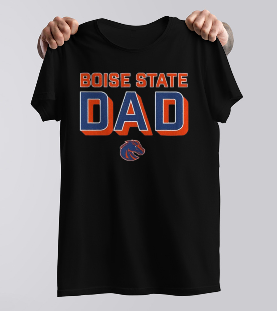 Boise State Broncos Logo Boise State Dad T-Shirt