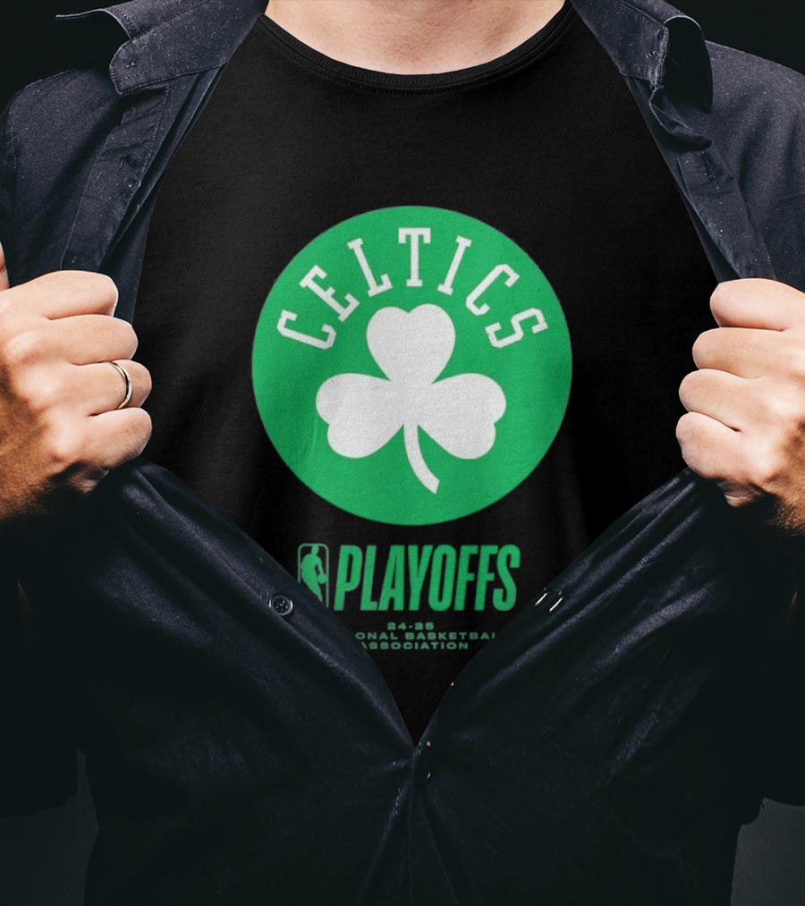 Boston Celtics Playoffs 2025 National Basketball Association T-Shirt