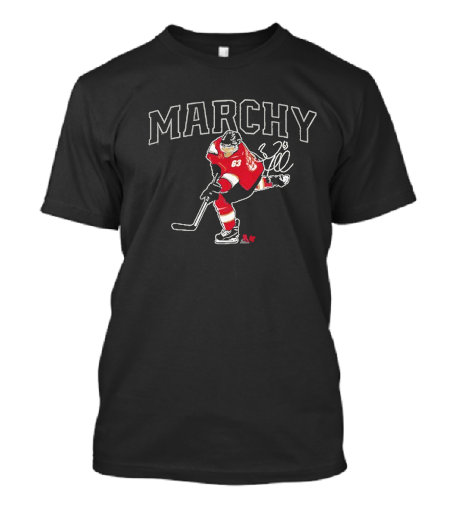 Brad Marchand 63 Marchy Florida Hockey Player T-Shirt