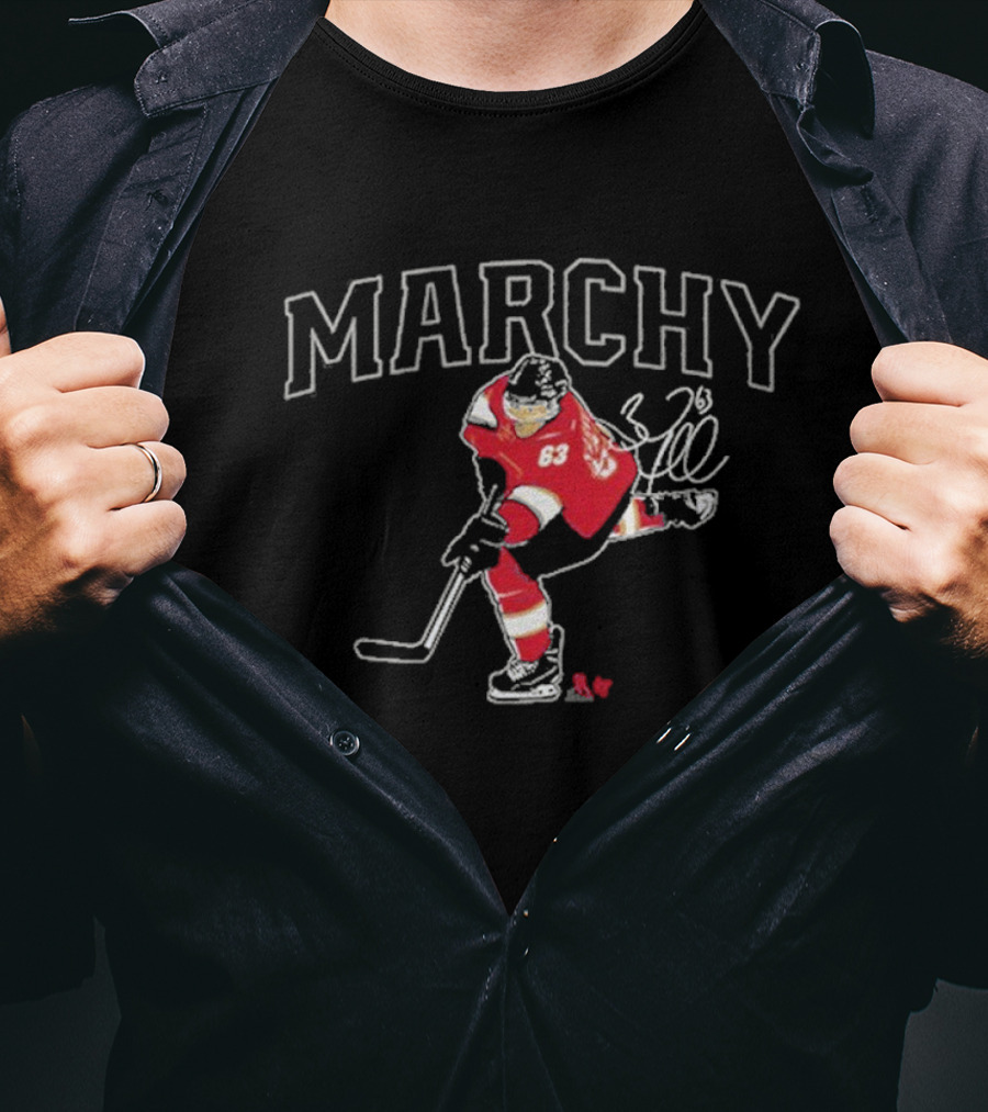 Brad Marchand 63 Marchy Florida Hockey Player T-Shirt