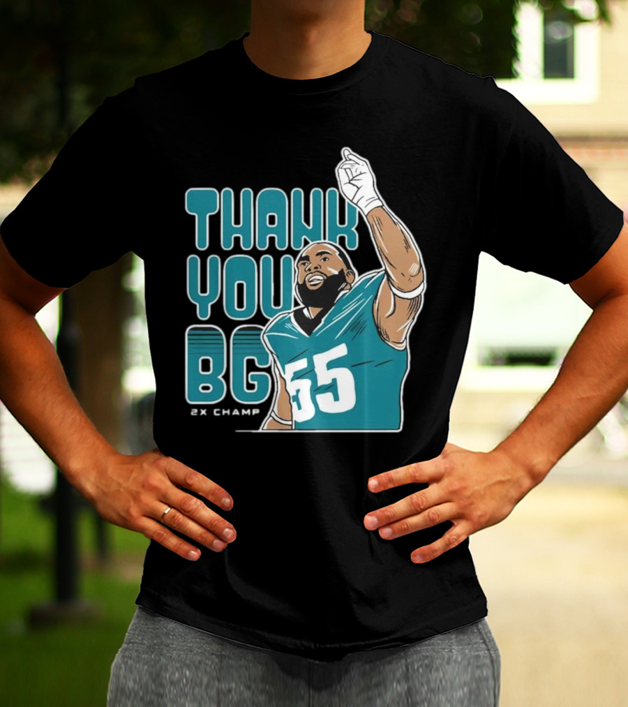 Brandon Graham Thank You BG T-Shirt