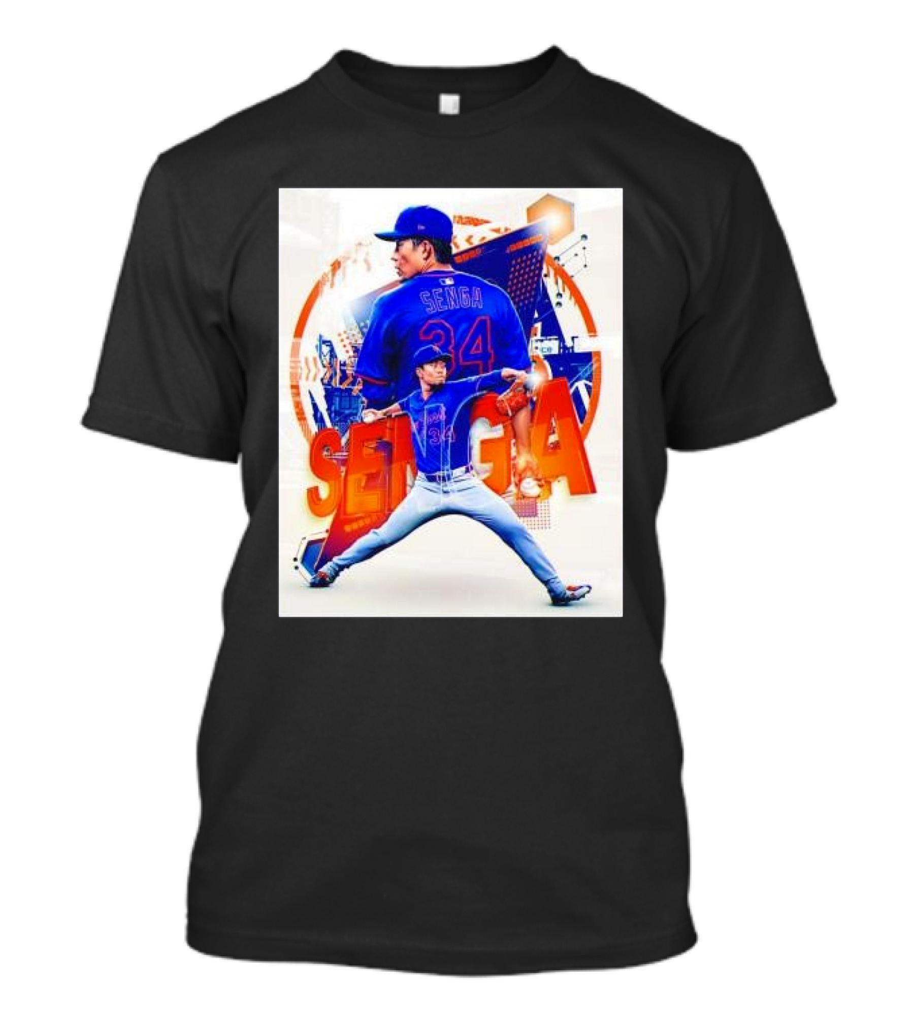 Bright Lights Senga Kodai New York Mets T-Shirt