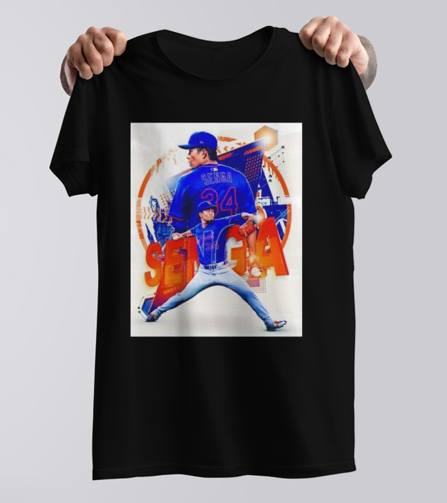 Bright Lights Senga Kodai New York Mets T-Shirt