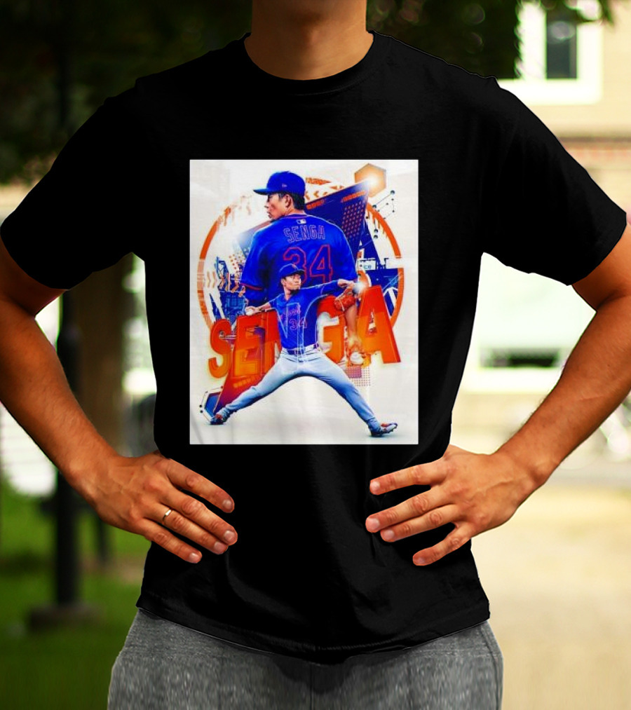 Bright Lights Senga Kodai New York Mets T-Shirt