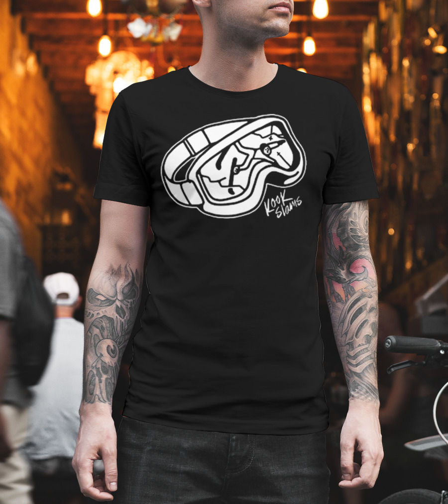 Broken Googles Kook Slams T-Shirt
