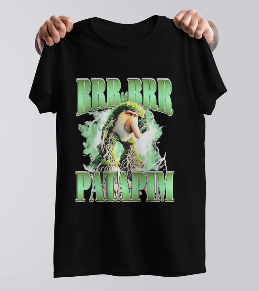 Brr Brr Patapim Italian Brainrot Meme T-Shirt
