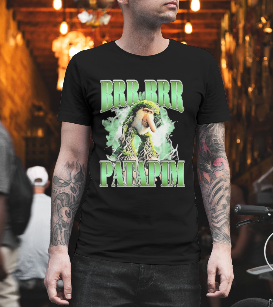 Brr Brr Patapim Italian Brainrot Meme T-Shirt