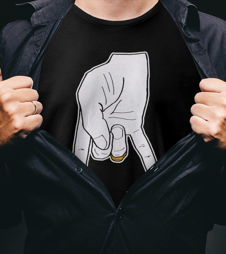 BTHO T.u. Horns Down Hand Gesture T-Shirt