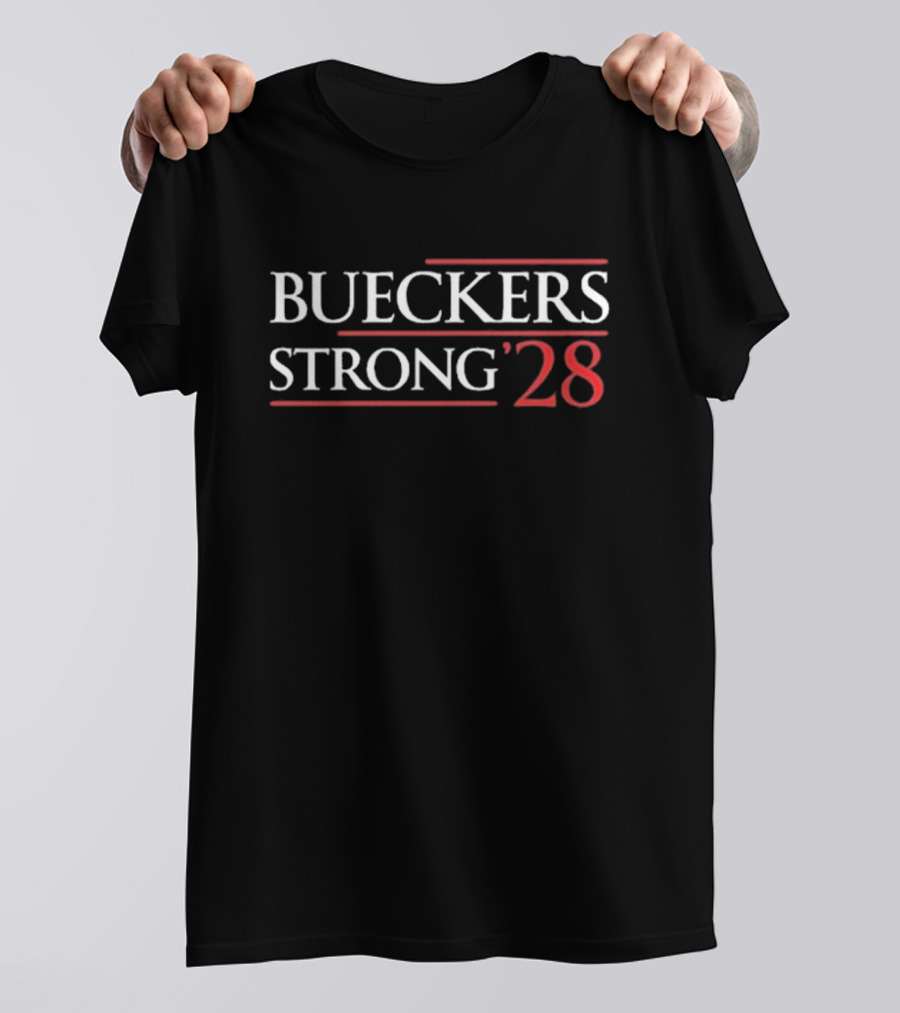 Bueckers Strong ’28 Basketball Fan Apparel T-Shirt