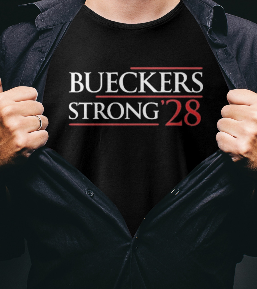 Bueckers Strong ’28 Basketball Fan Apparel T-Shirt