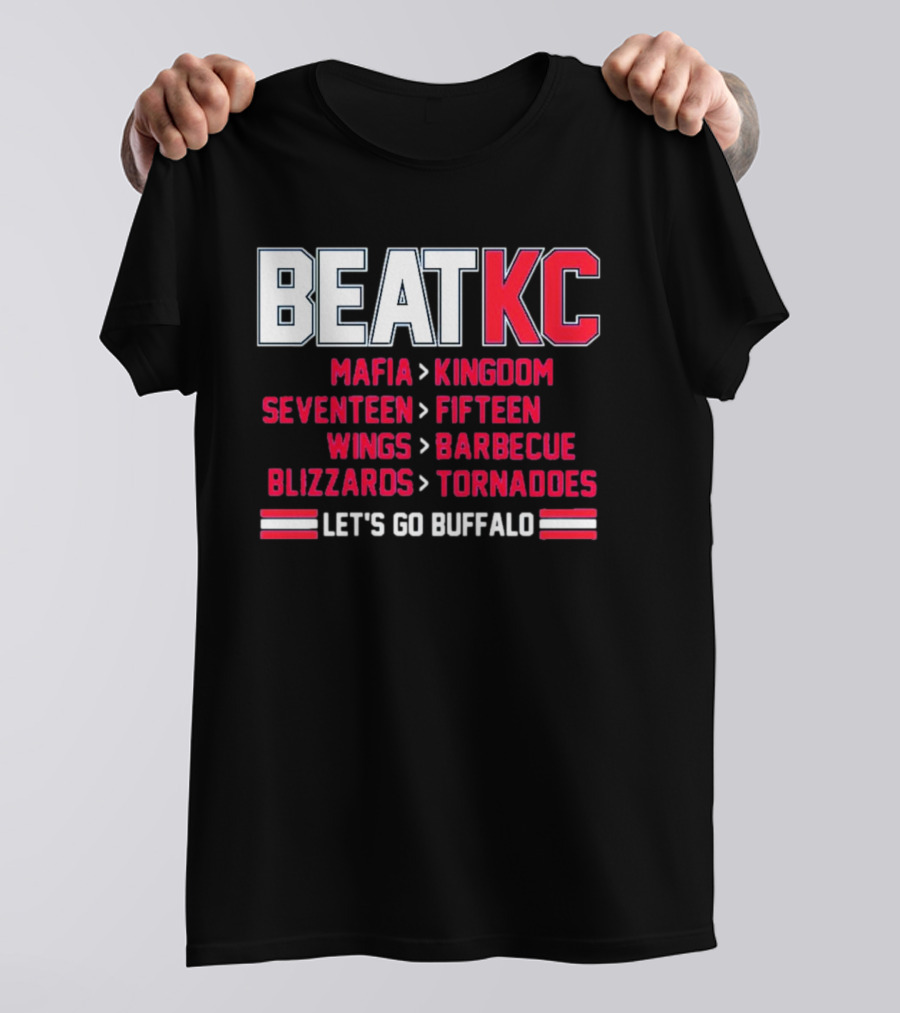 Buffalo Bills BeatKC Let’s Go Buffalo T-Shirt