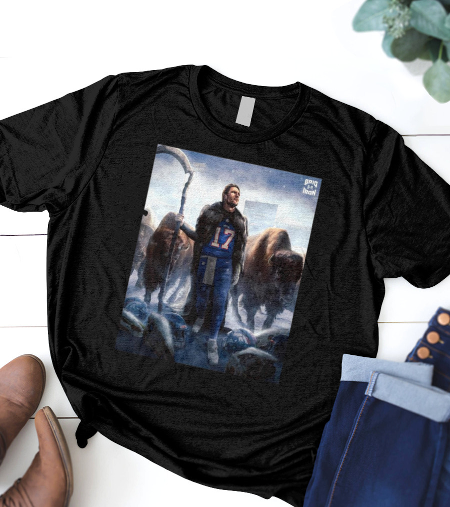 Buffalo Bills Win Denver Broncos Josh Allen And The Bills Trample Over The Broncos And Advance To The Divisional T-Shirt