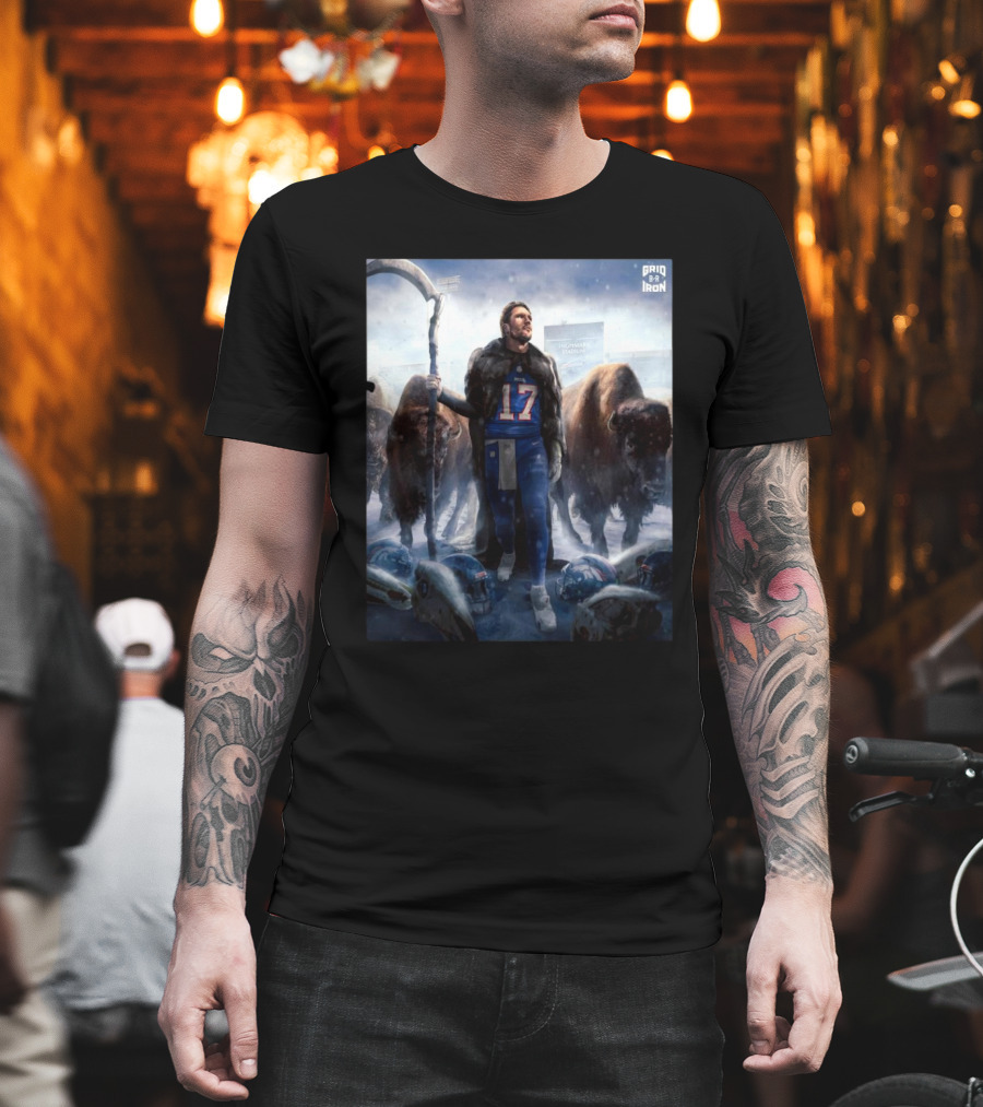 Buffalo Bills Win Denver Broncos Josh Allen And The Bills Trample Over The Broncos And Advance To The Divisional T-Shirt