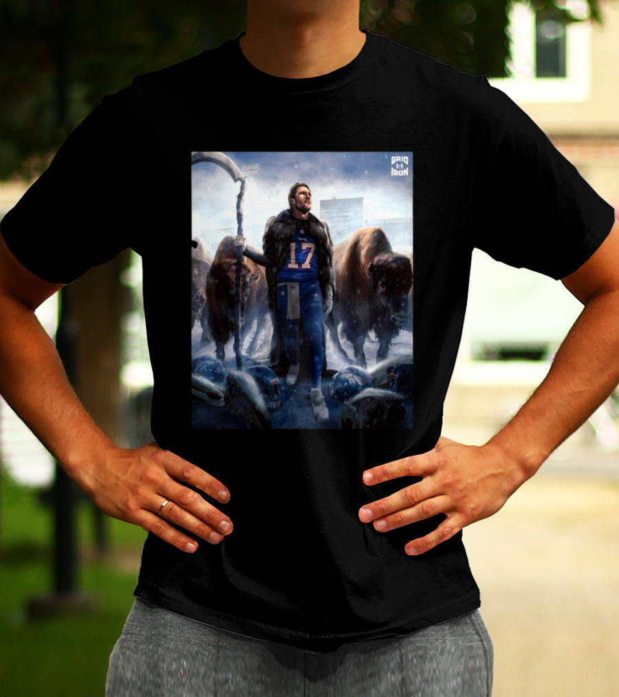 Buffalo Bills Win Denver Broncos Josh Allen And The Bills Trample Over The Broncos And Advance To The Divisional T-Shirt