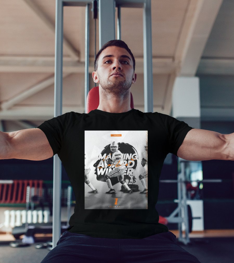 Cameron Ward Is Your Manning Award Winner Miami Hurricanes Football T-Shirt