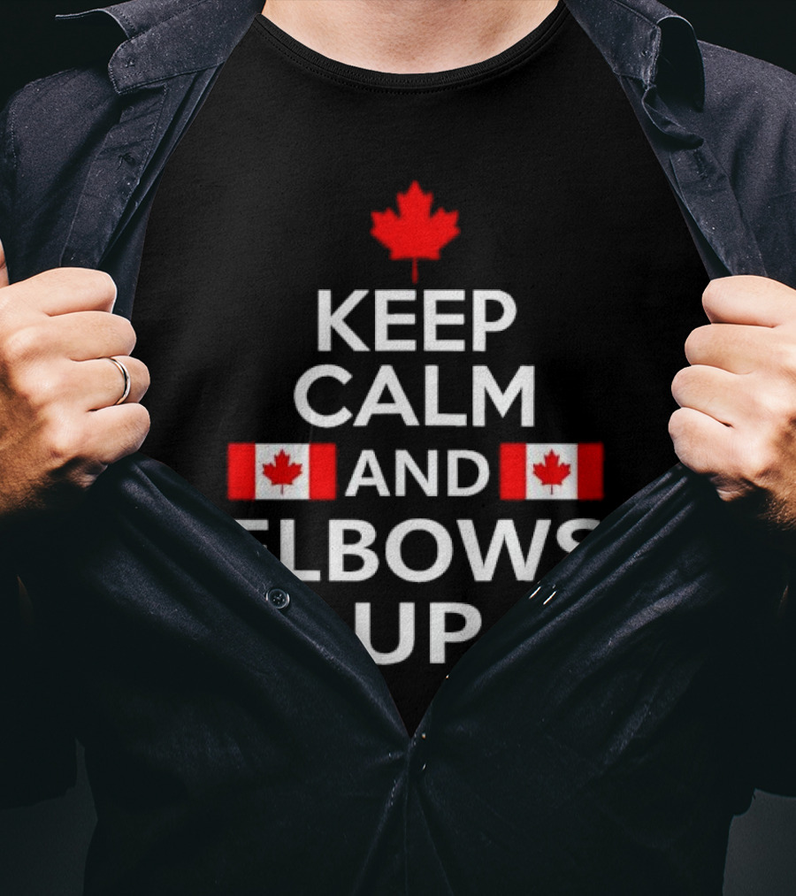 Canada Keep Calm And Elbows Up T-Shirt