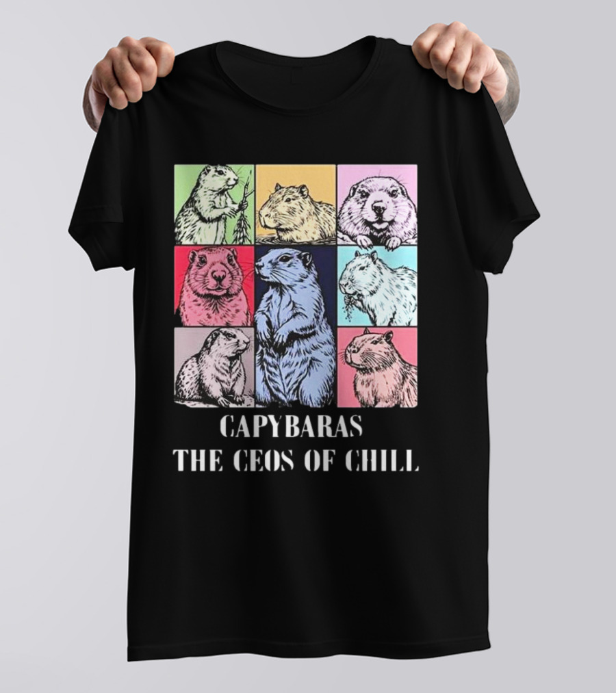 Capybaras The CEOS Of Chill T-Shirt