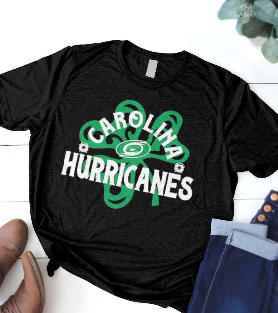 Carolina Hockey St. Patrick’s Day Richmond Shamrock T-Shirt