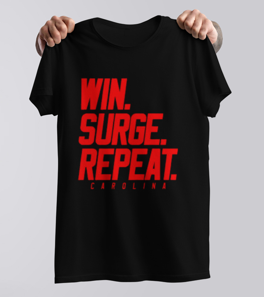 Carolina Hurricanes Win Surge Repeat T-Shirt