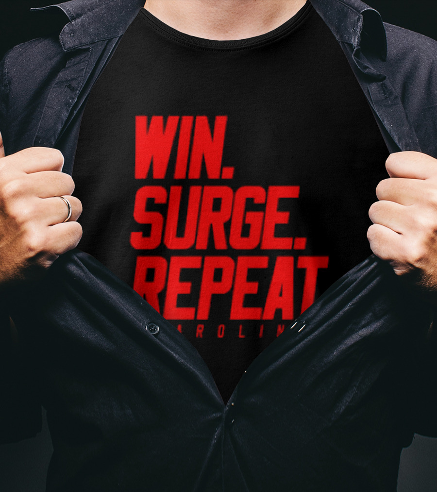 Carolina Hurricanes Win Surge Repeat T-Shirt