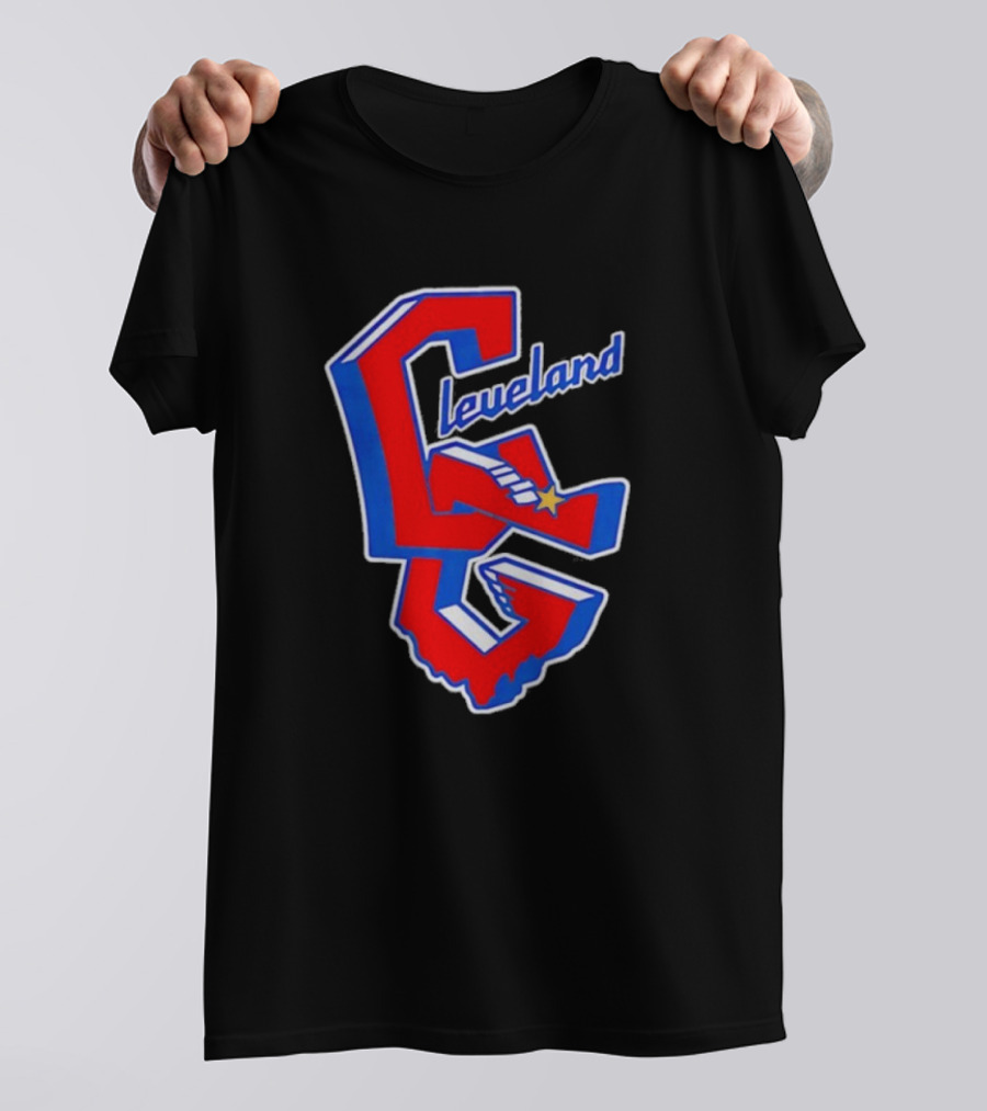 CG Cleveland Guardians Design T-Shirt