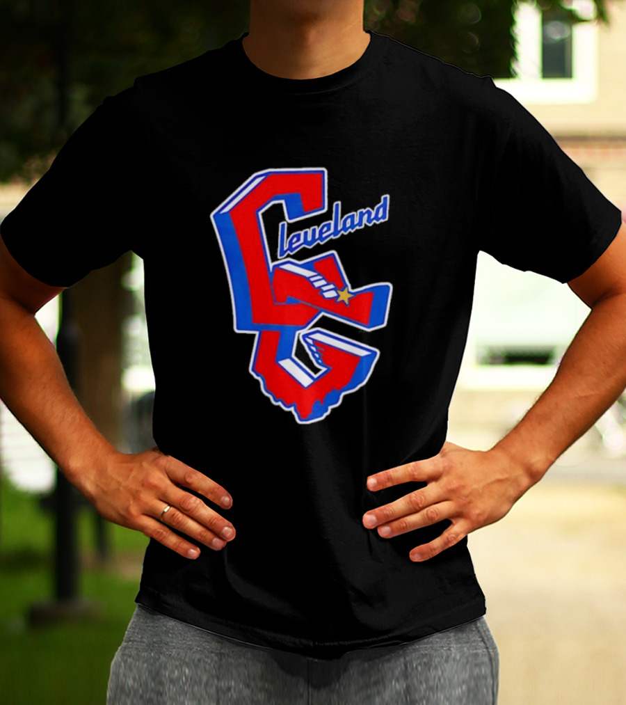 CG Cleveland Guardians Design T-Shirt