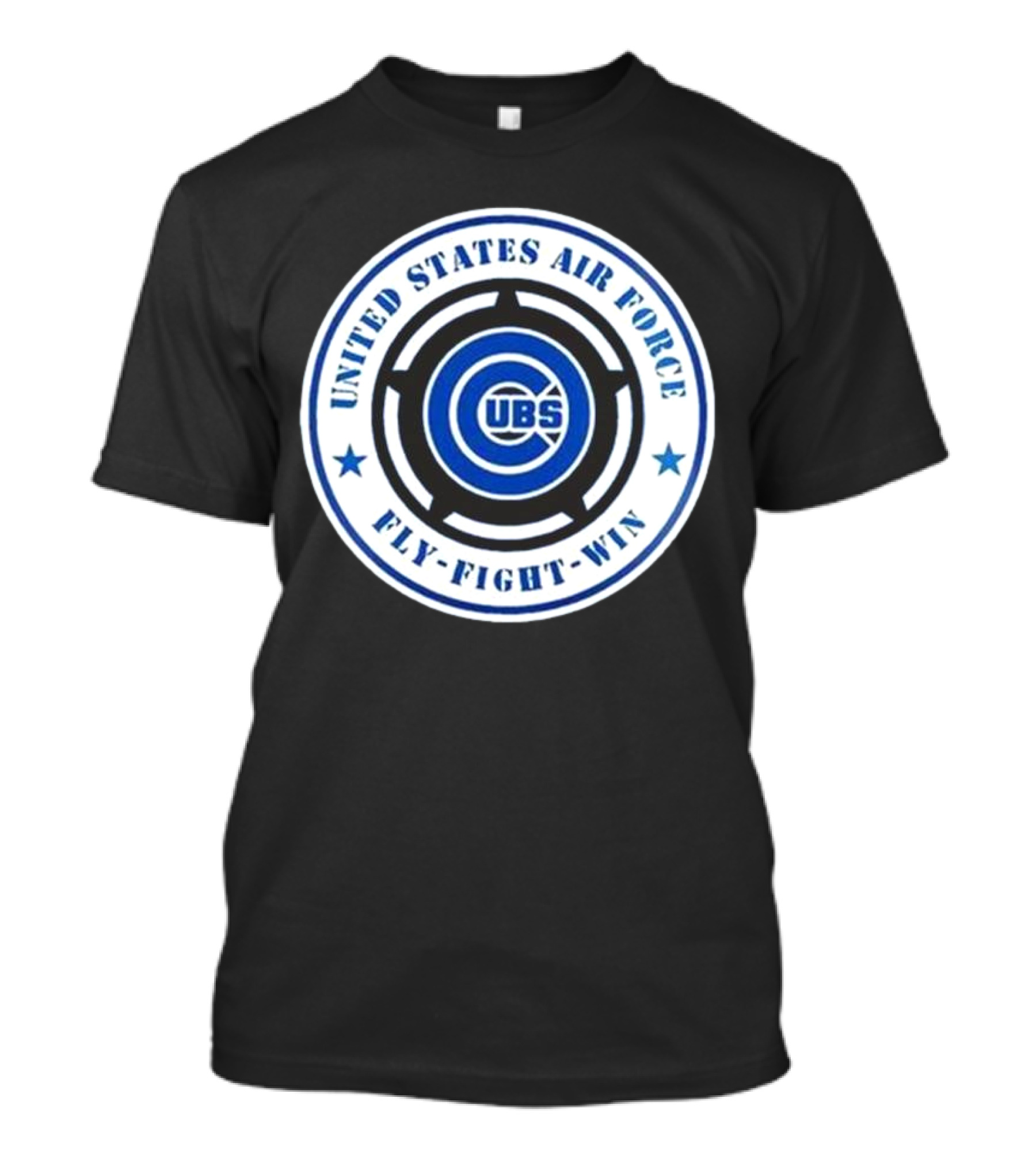 Chicago Cubs United States Air Force Fly Fight Win Military Appreciation Night 2025 T-Shirt