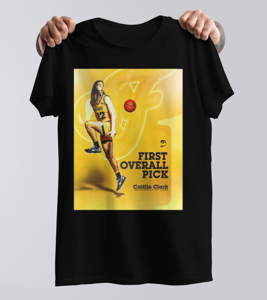 Clark Iowa Hawkeyes Is First Overall Pick To WNBA By Indiana Fever T-Shirt