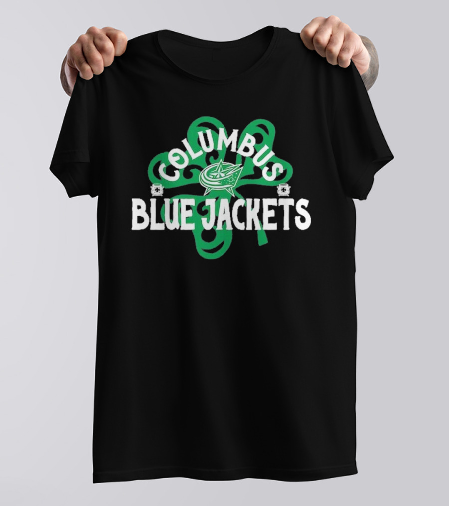 Columbus Hockey St. Patrick’s Day Richmond Shamrock T-Shirt