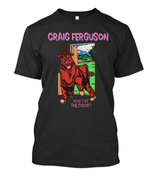 Craig Ferguson Who’s At The Door Painting T-Shirt