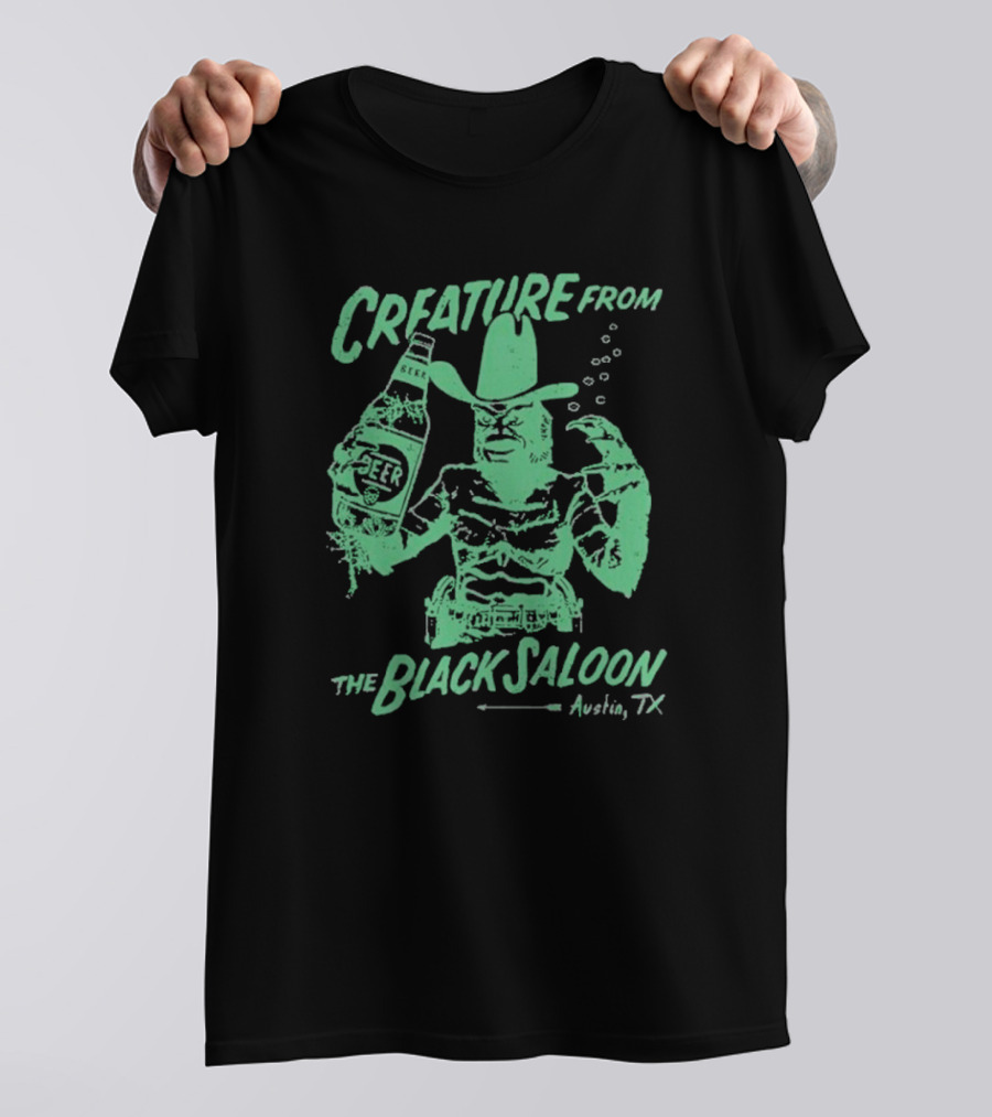 Creature From Black Saloon Austin T-Shirt