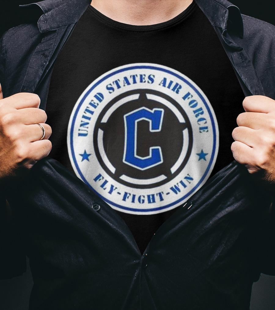 Cleveland Guardians United States Air Force Fly Fight Win Military Appreciation Night 2025 T-Shirt