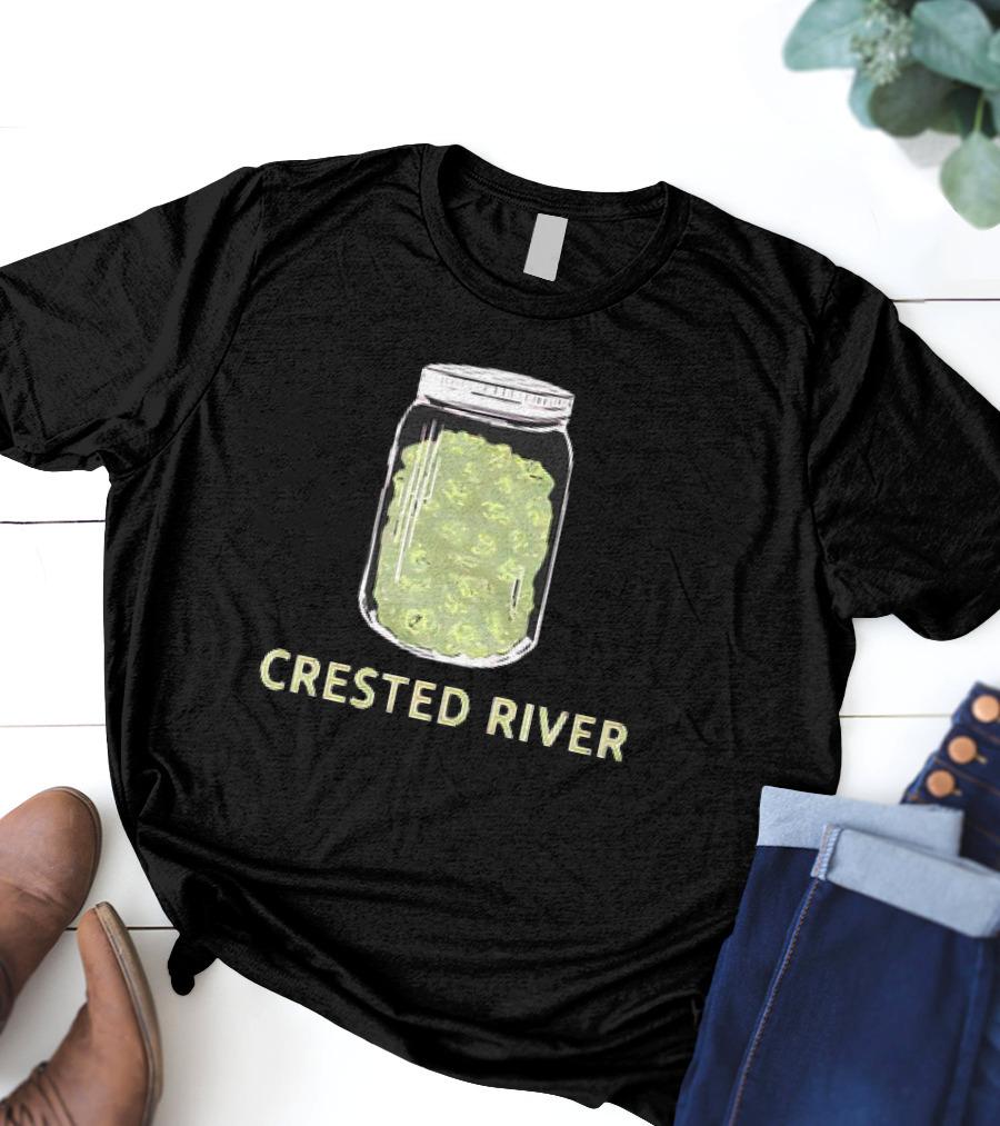 Crested River Jar Of Green Buds T-Shirt