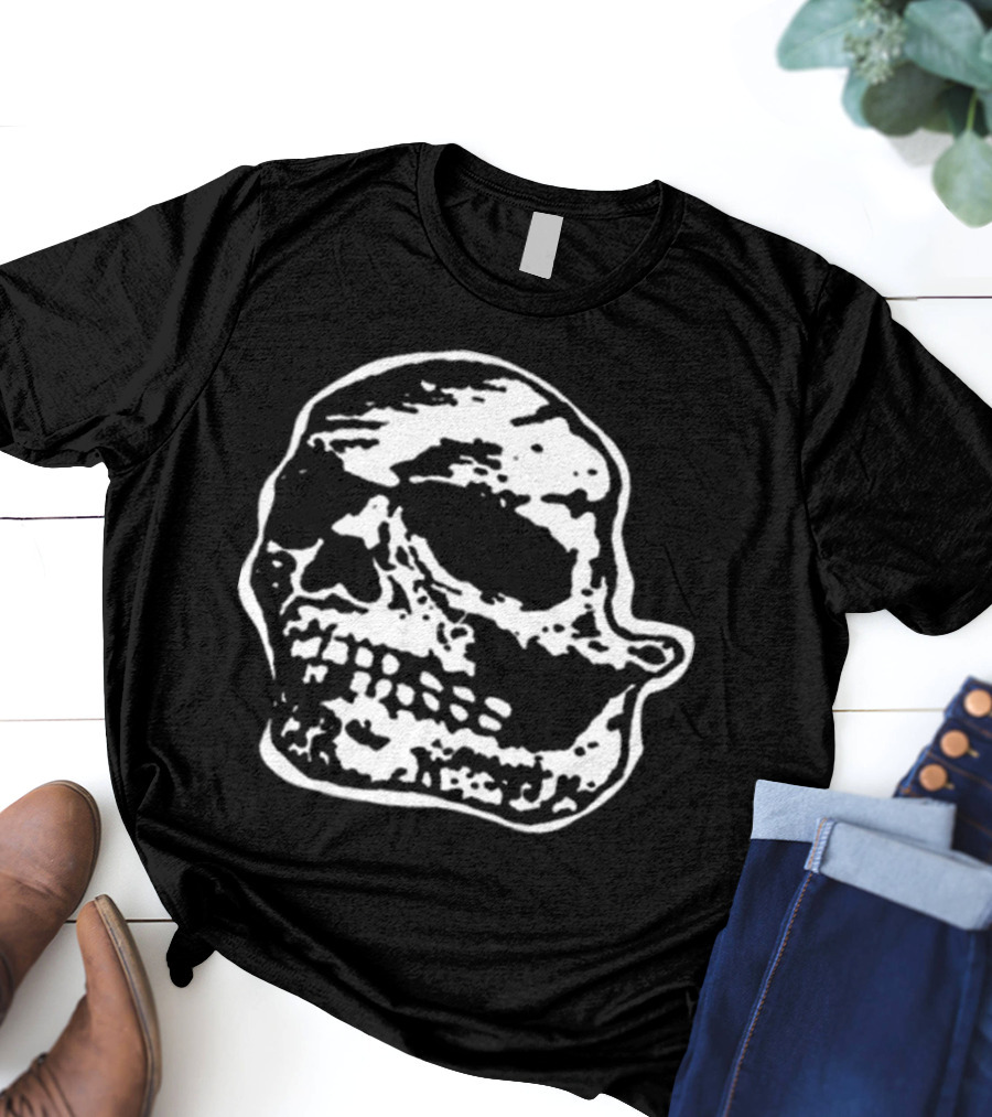 Cnorchid01 Orchid Skull T-Shirt