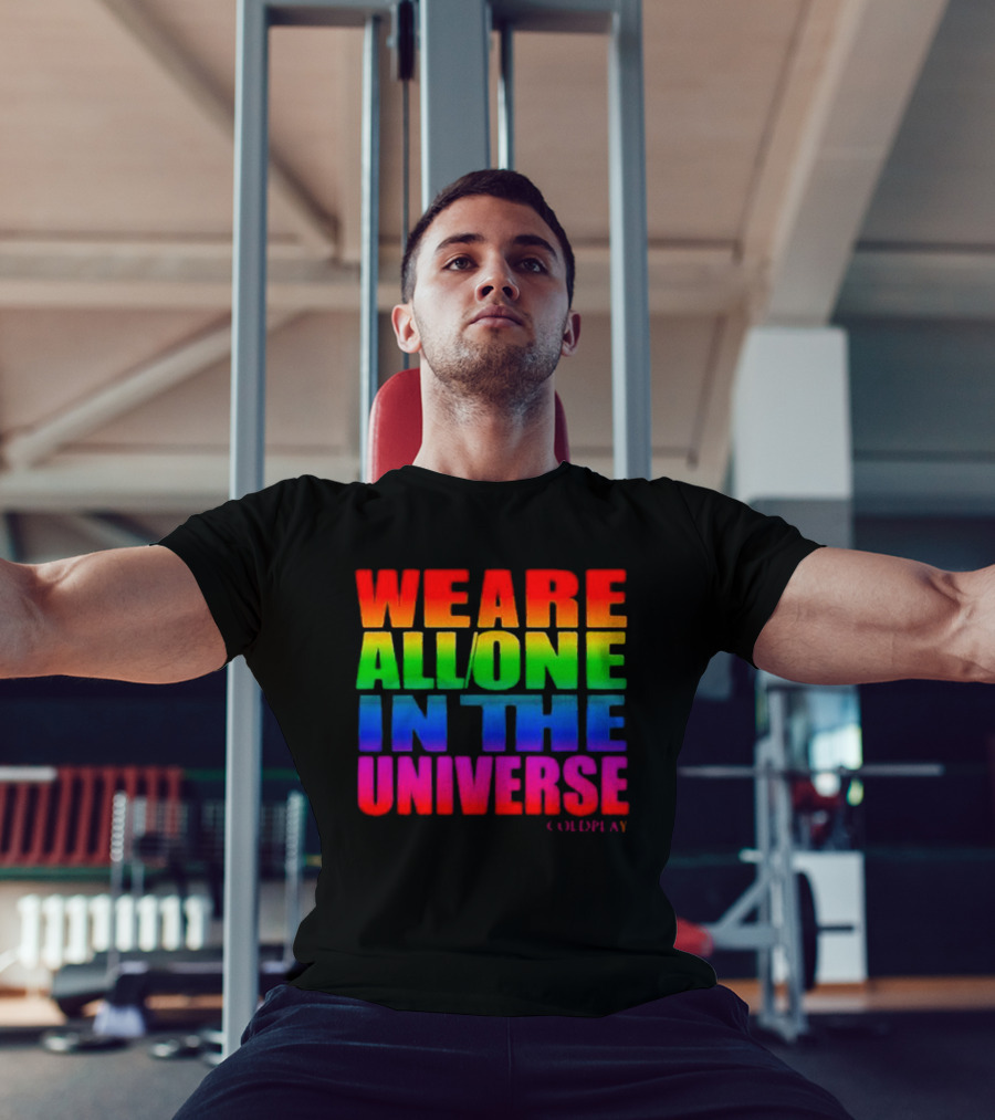 Coldplay We Are All One In The Universe T-Shirt