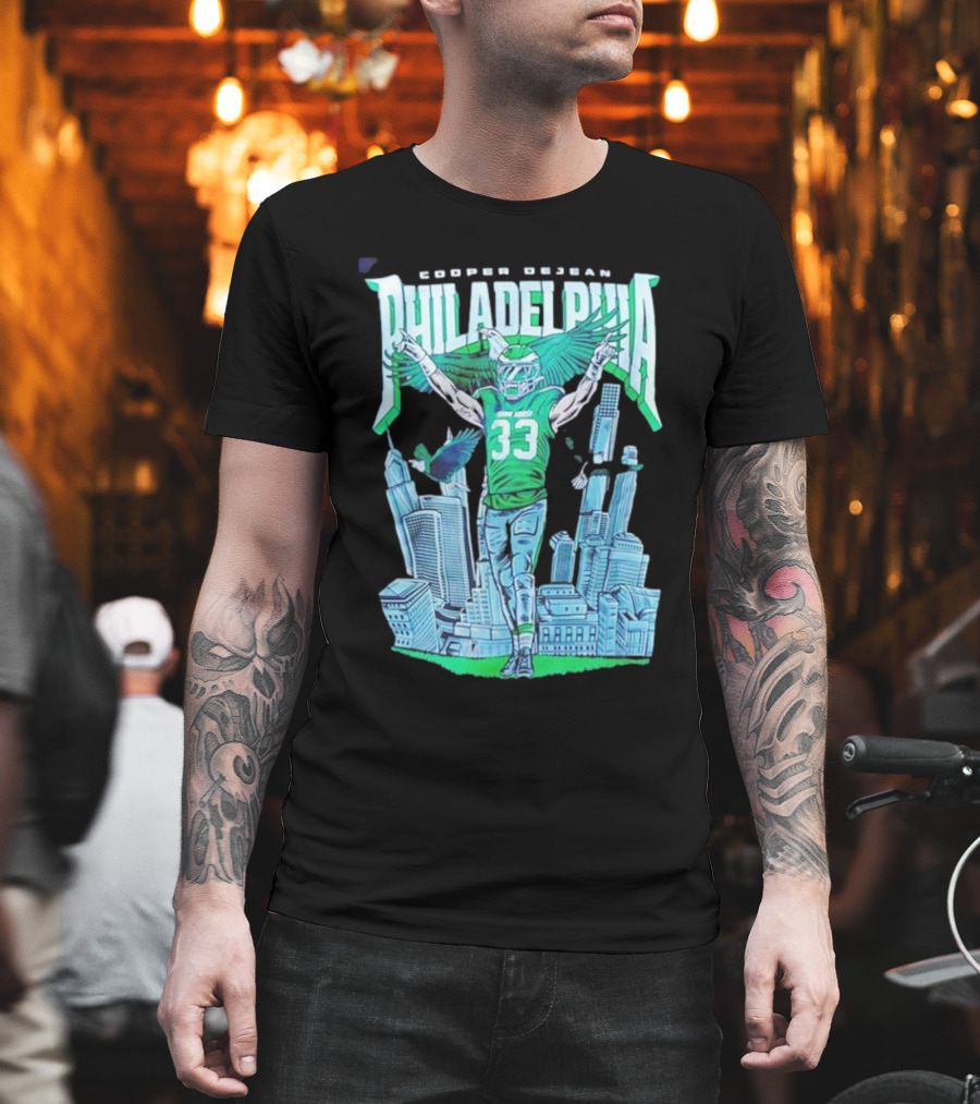 Dark Horse X Cooper Dejean Philadelphia Eagles Skyline T-Shirt