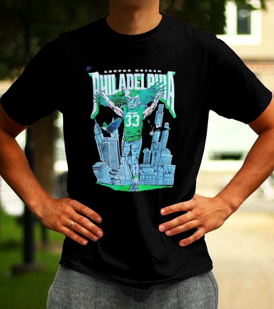 Dark Horse X Cooper Dejean Philadelphia Eagles Skyline T-Shirt