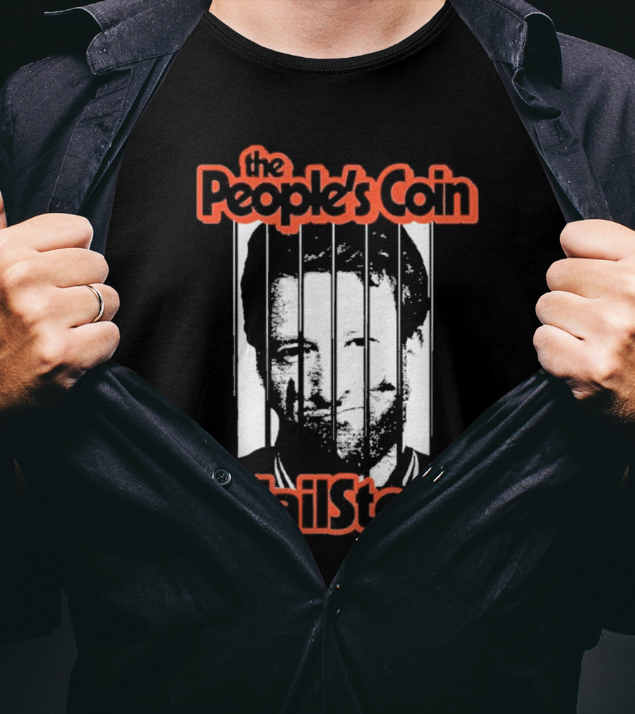 Dave Portnoy The People’s Coin Jail Stool T-Shirt