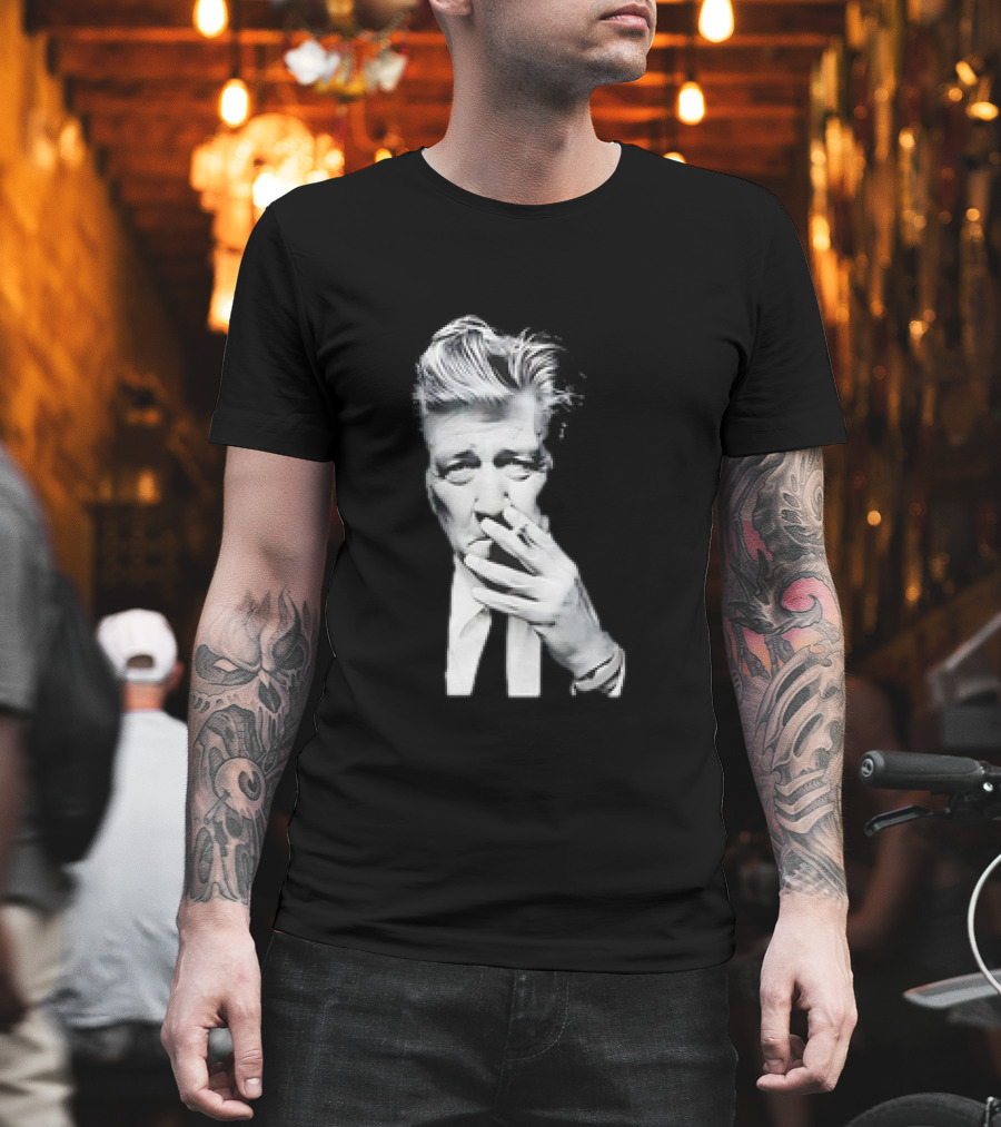 David Lynch Smoking T-Shirt
