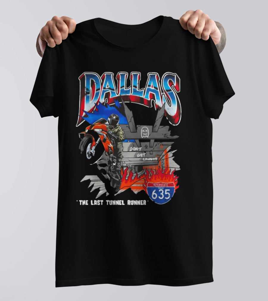 Dallas Ghost Racing The Last Tunnel Runner T-Shirt