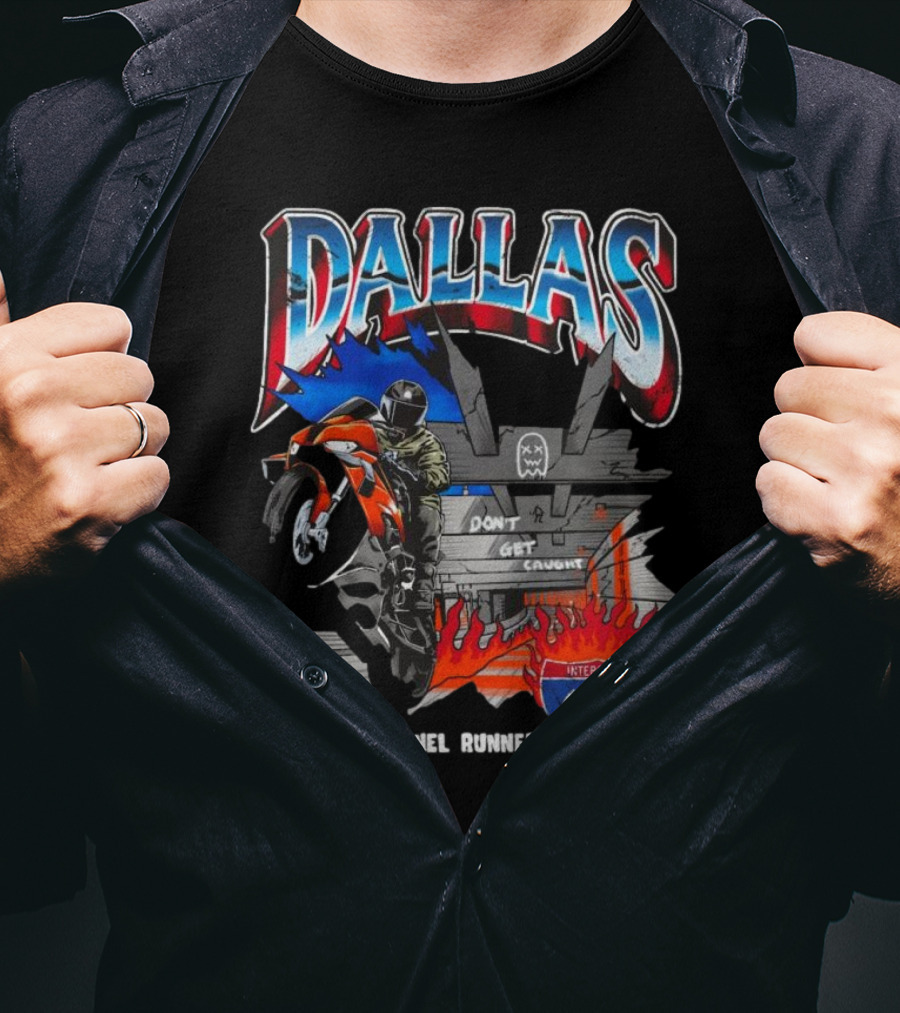Dallas Ghost Racing The Last Tunnel Runner T-Shirt
