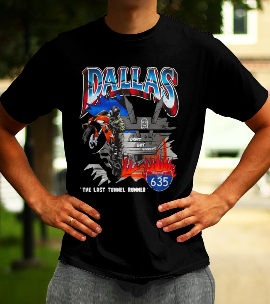 Dallas Ghost Racing The Last Tunnel Runner T-Shirt