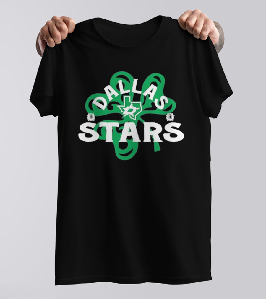 Dallas Hockey St. Patrick’s Day Richmond Shamrock T-Shirt