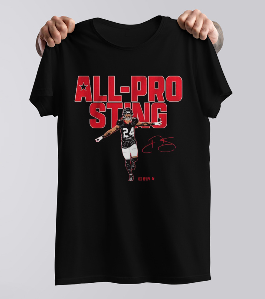 Derek Stingley Jr All-Pro Sting Houston Texans NFLPA Signature T-Shirt