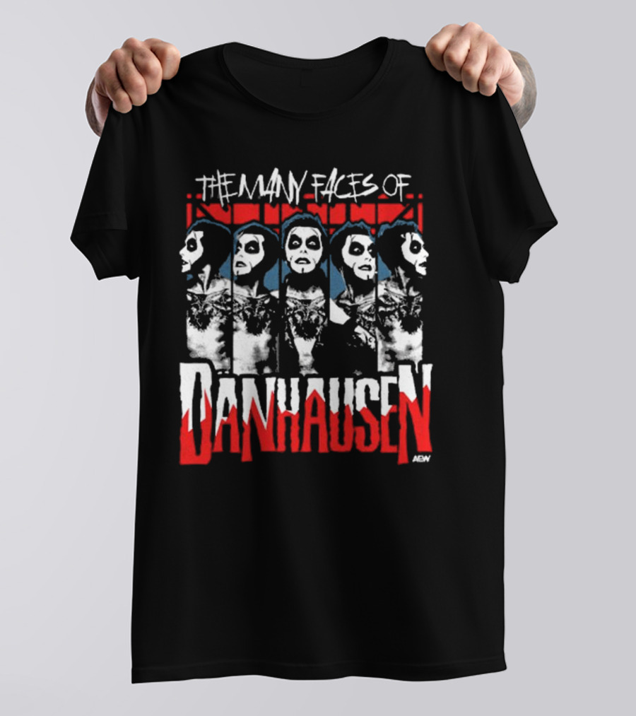 Danhausen – The Many Faces Of Danhausen T-Shirt