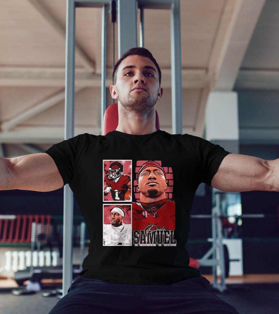 Deebo Samuel Washington Commanders NFLPA Football Signature Vintage T-Shirt