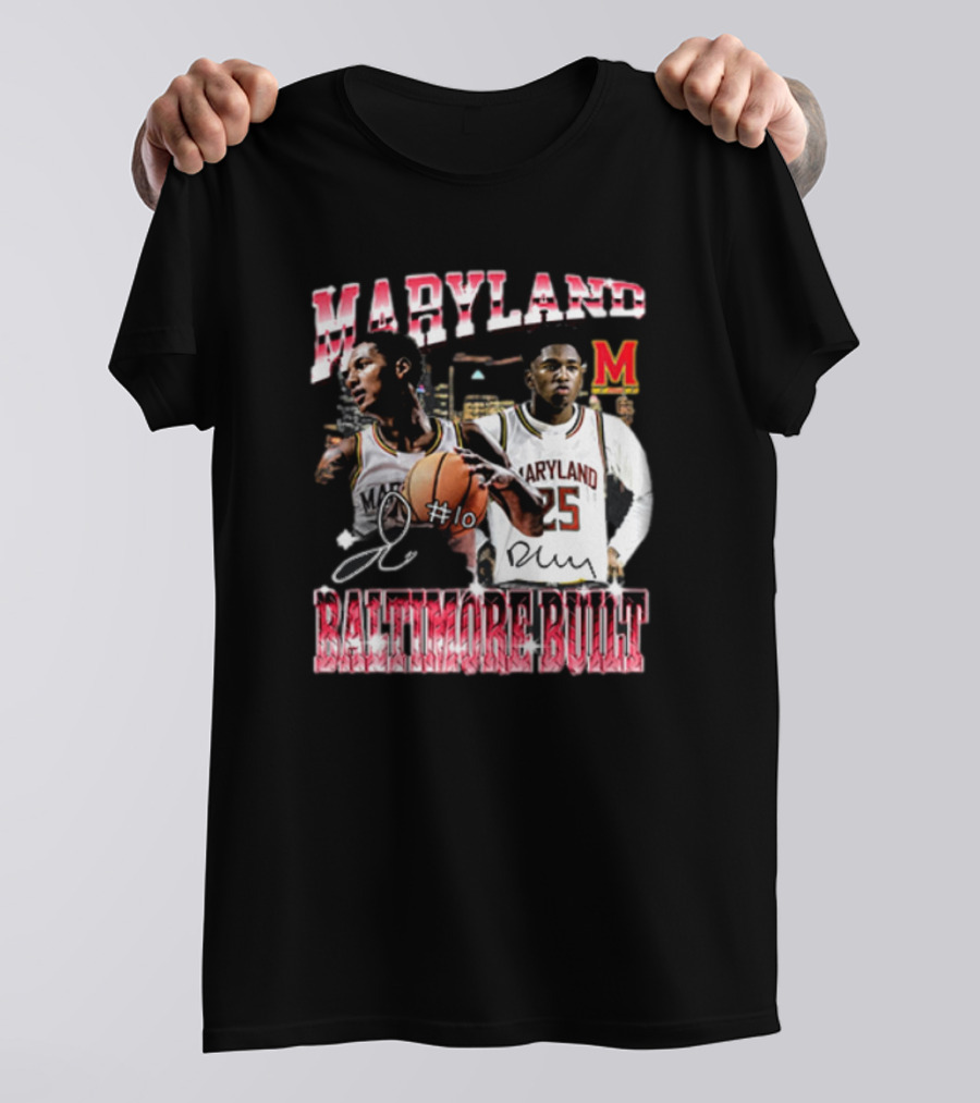 Derik Queen And Julian Reese Baltimore Built T-Shirt