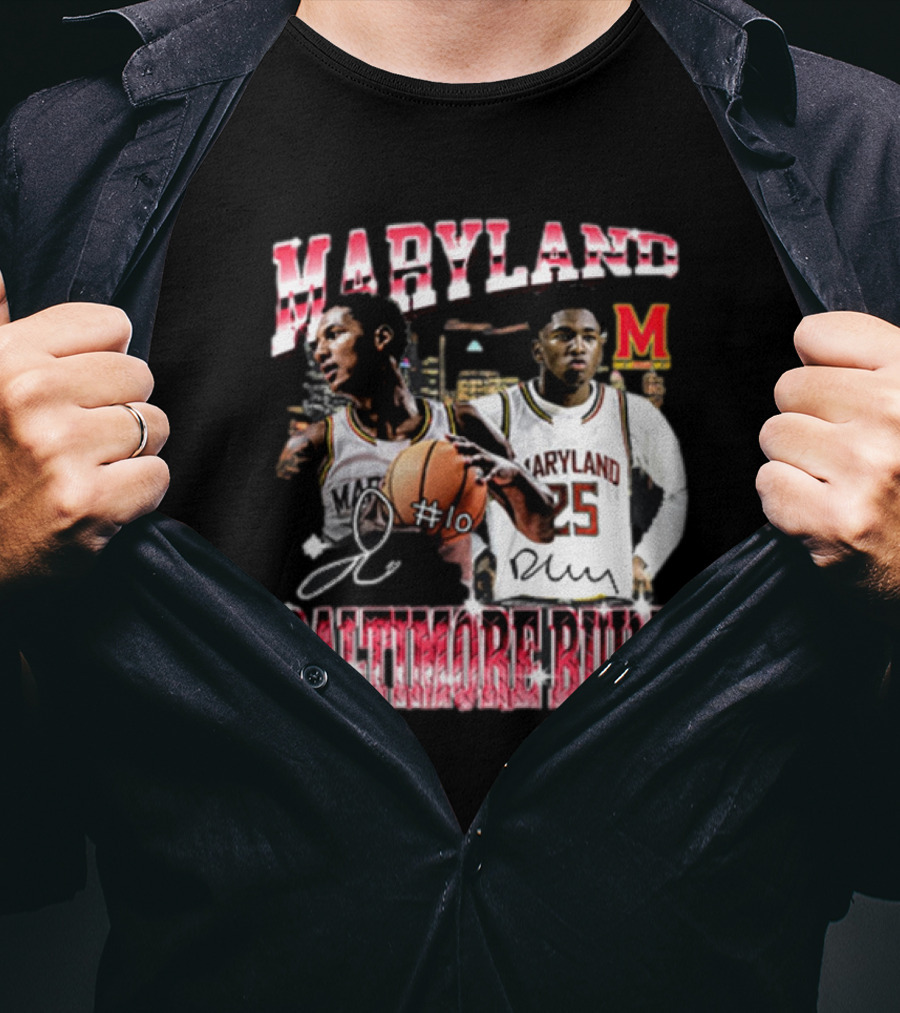 Derik Queen And Julian Reese Baltimore Built T-Shirt