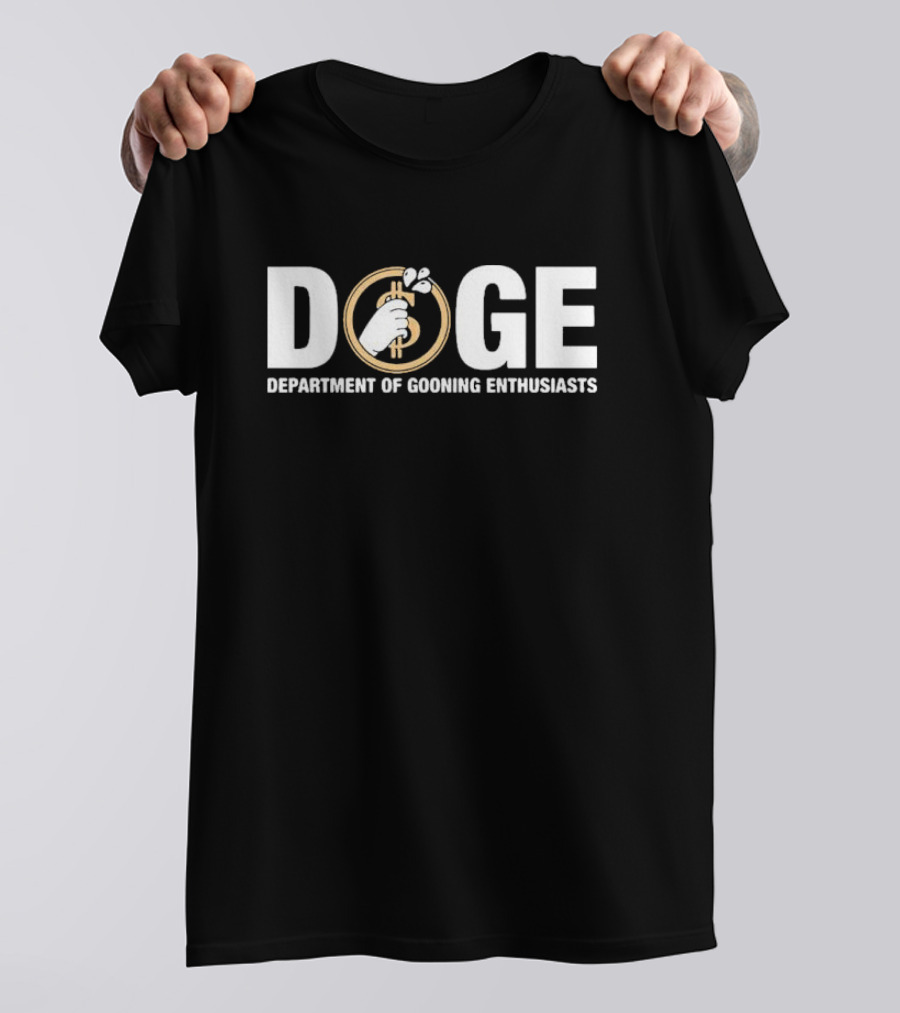 Doge Department Of Gooning Enthusiasts T-Shirt