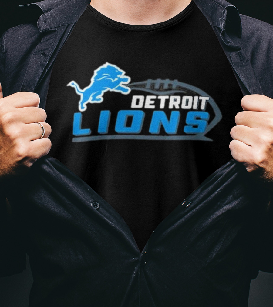 Detroit Lions Ball T-Shirt